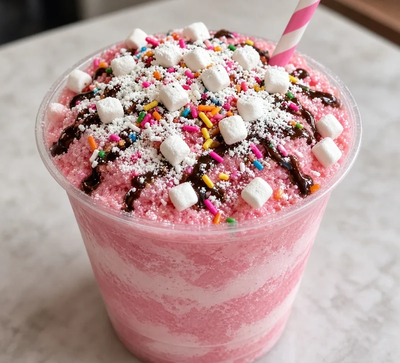 Ice Scramble (iskrambol), Filipino dessert at Sagana Foods, Filipino restaurant in Calgary, AB